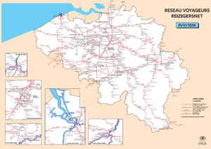 Railstructuur in België Railstructuur in België